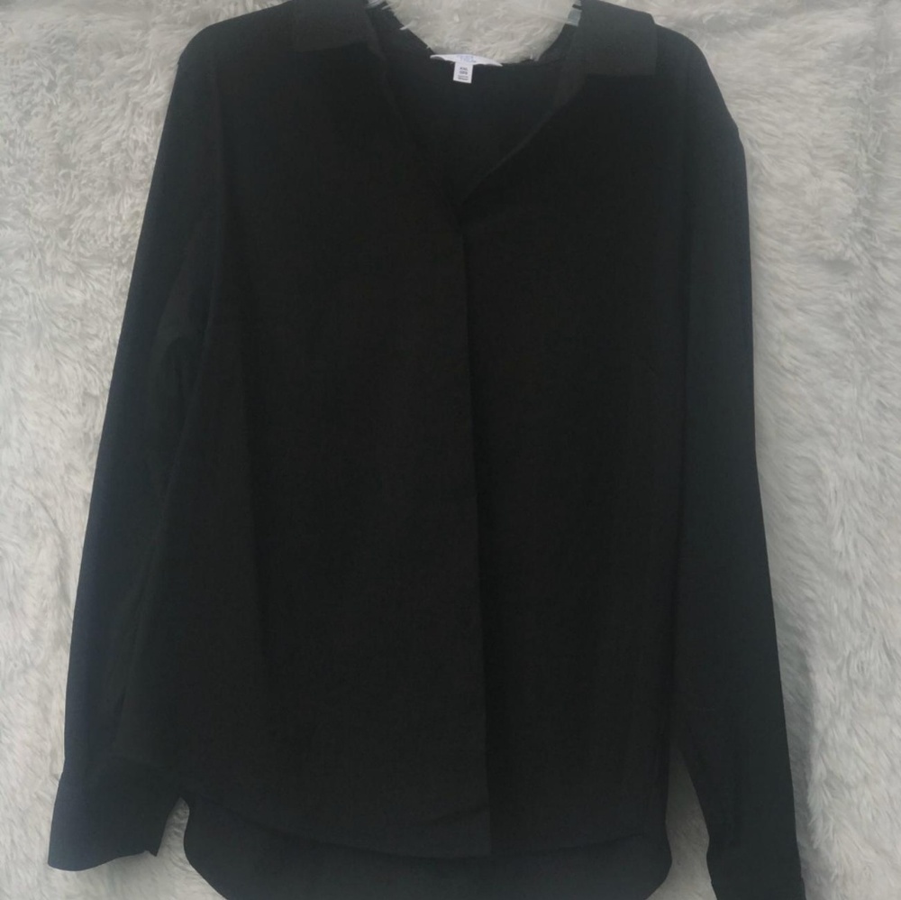 New Long Sleeve Button Down Blouse